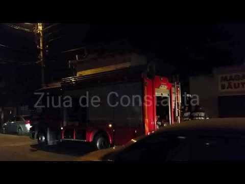 Incendiu strada Calugareni Constanța