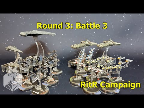 Star Wars Armada ION Radio Rebellion in the Rim Campaign Round 3 Battle C