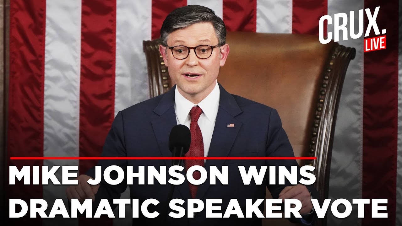 US News Live | Mike Johnson Reelected House Speaker With Razor Tight Margin | Trump Latest News