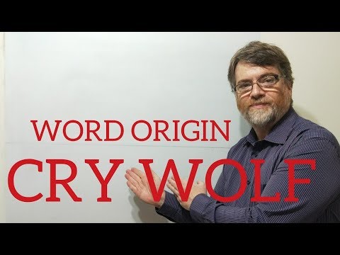 英語の家庭教師ニックP単語の起源 (32) Cry Wolf (English Tutor Nick P Word Origins (32) Cry Wolf)