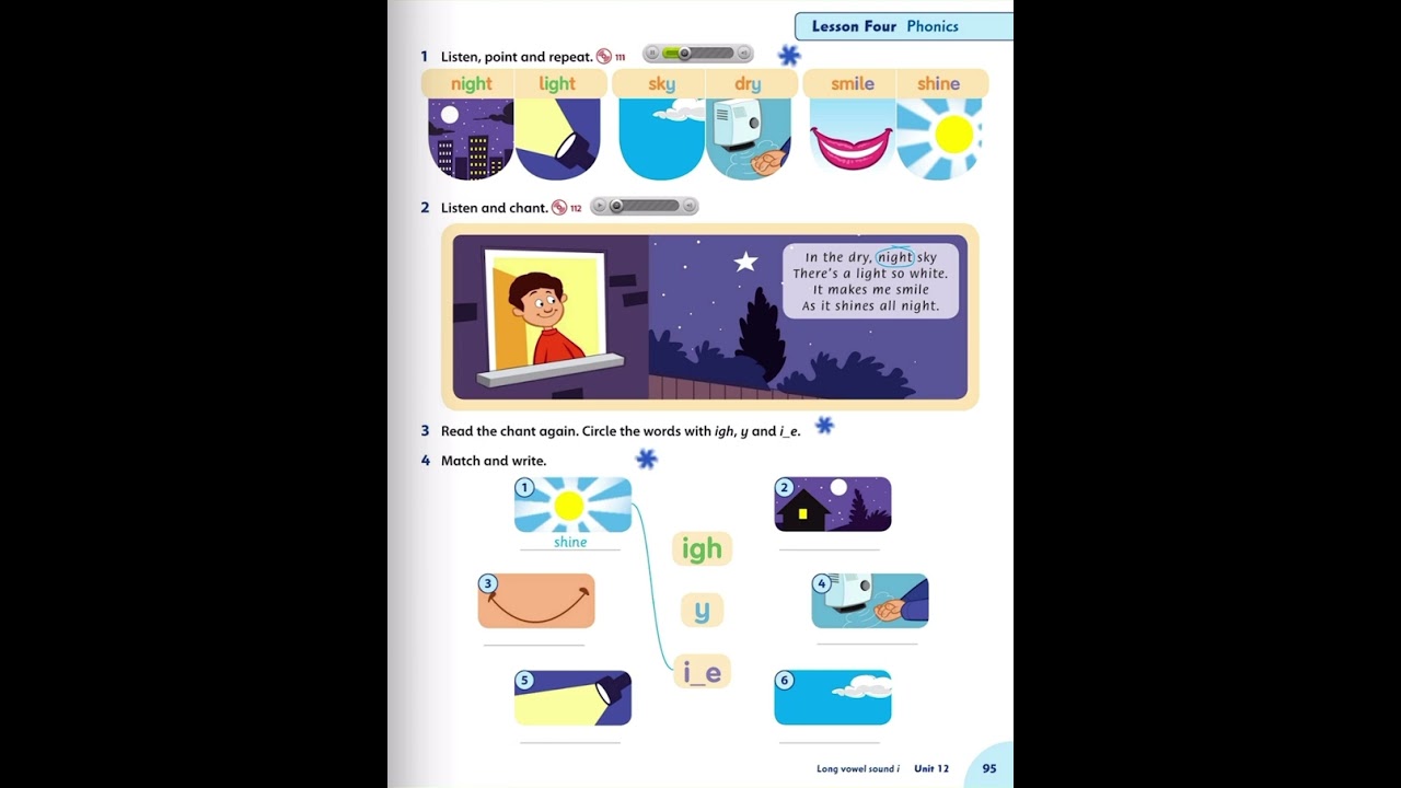 Class book / unit 12 / phonics