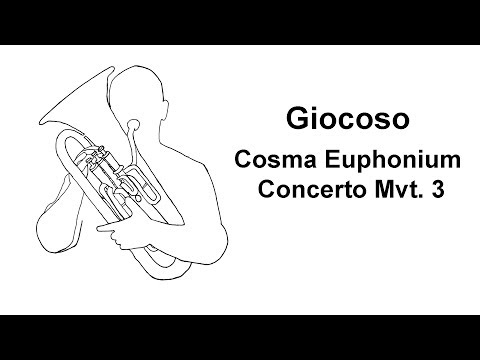 Giocoso - Cosma Euphonium Concerto MVT. 3 - Thomas Gusewelle, Euphonium