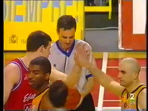 Adecco Estudiantes - Barcelona Ida final Copa Korac 98/99