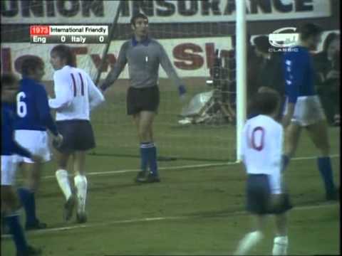 Friendly Match 1973: England x Italy