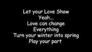 Sonohra - Love Show (English Version with lyrics)