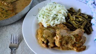 Easy Smothered Chicken And Gravy