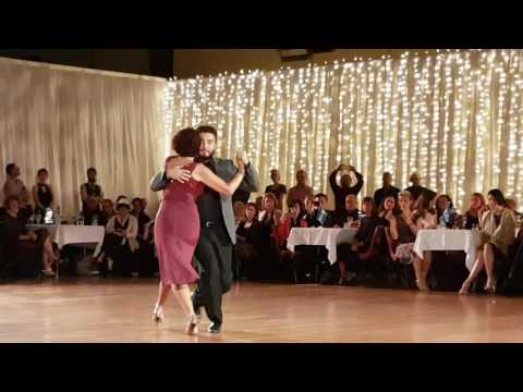  Alicia Pons  and  Sebastian Arrua  are  dancing  to  the  tango  "  Fueron Tres Años  "  by  Héctor Varela  in  2017