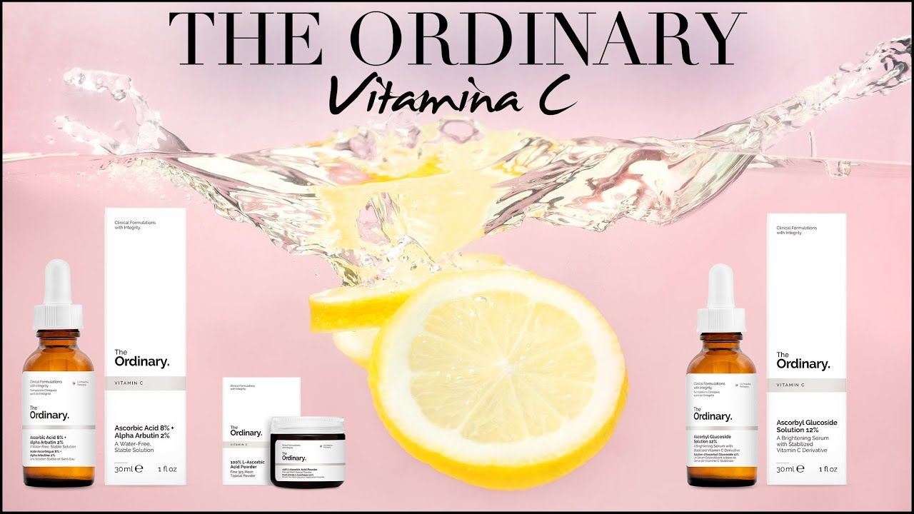 THE ORDINARY 3 MEJORES PRODUCTOS VITAMINA C