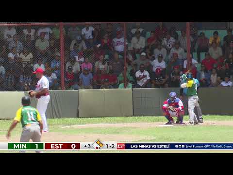 Las Minas vs Estelí Primer Juego - [Pomares 2026] - [17/06/2026]