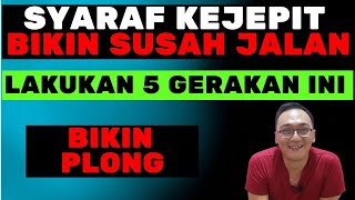 Download lagu Pinched nerves make it difficult to walk. Do these 5 movements at home - feel relieved. mp3