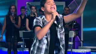 Isac Santos - Abra os meus Olhos - Jovens Talentos Kids 11/08/2012