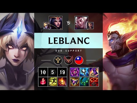 LeBlanc Support vs Rakan - TW Grandmaster Patch 25.04