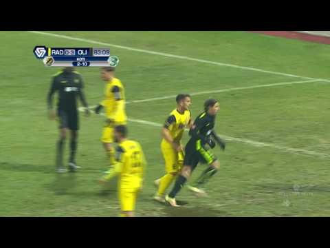 20. krog: Radomlje - Olimpija 1:4; Prva liga Telekom Slovenije 2016/17