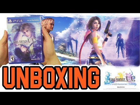 Final Fantasy X / X-2 HD Remaster (Playstation 4) Unboxing!!