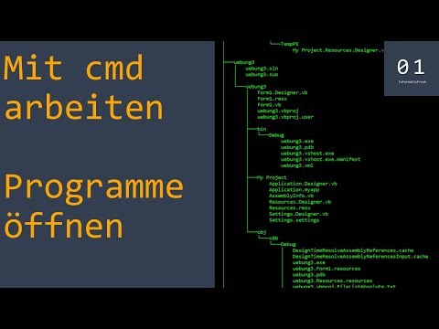 Programme starten | cmd Tutorial #4