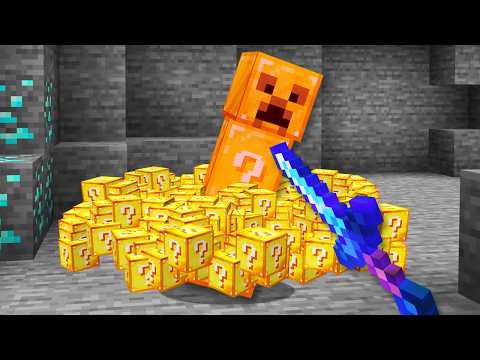 Minecraft, But Mobs Are Lucky...