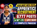 Railway NFR Apprentice Recruitment 2026 Apply Online For 6777 Posts 10th ITI