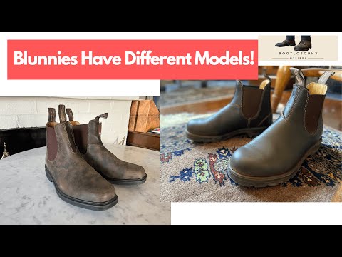 Comparing Blundstone 650 and the 1306 Chelsea Boots