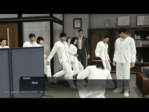 Yakuza 0 Gameplay #13 Blessing from the Guru