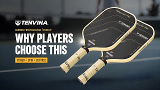 Why Players Love the TENVINA Carbon Fiber Pickleball Paddle?