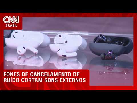 Conheça os fones de ouvido que abafam o som ambiente | LIVE CNN