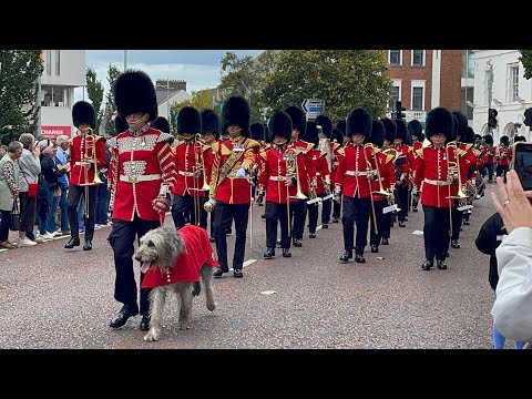 The Band of the Irish Guards - 125 year celebration parade - Bangor County Down - 6/9/25