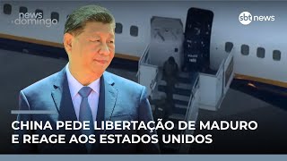 China pede libertação de Maduro e cita violação do direito internacional pelos EUA | #NewsDomingo