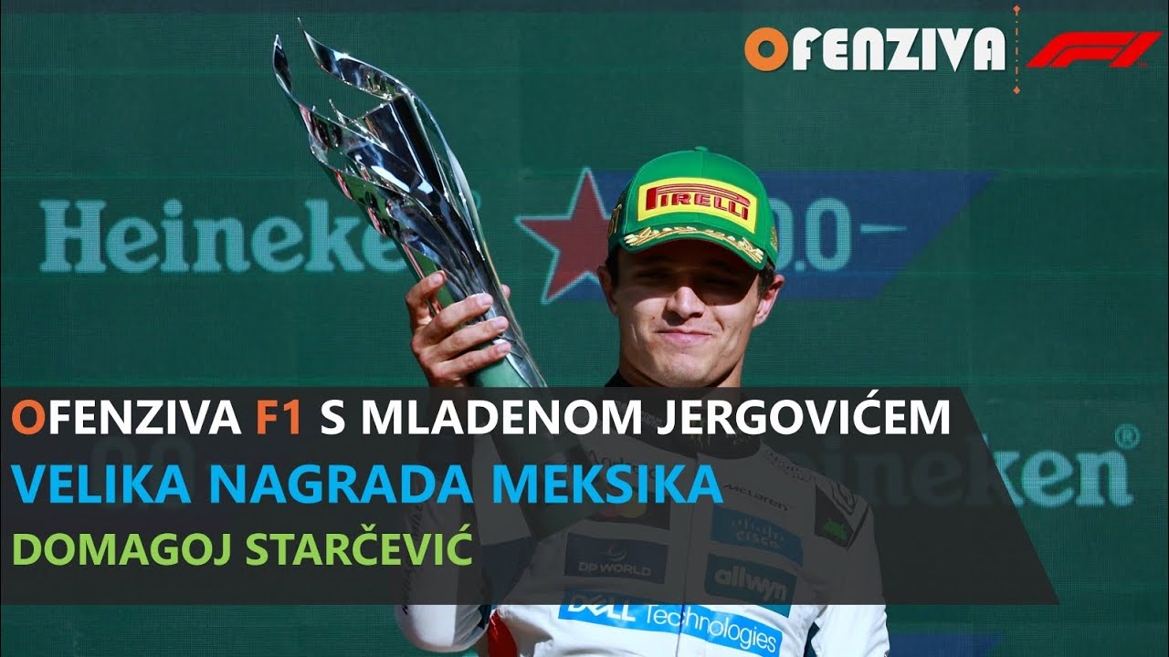 Ofenziva F1 s Mladenom Jergovićem - Velika nagrada Meksika