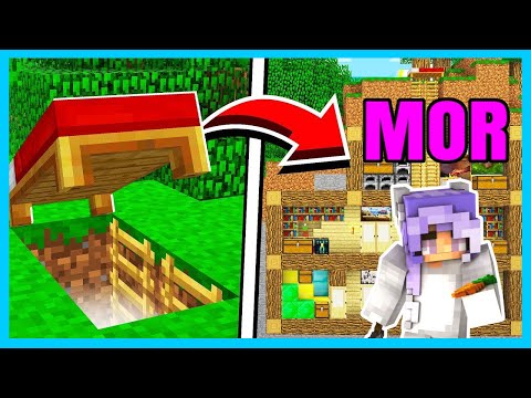 MORS HEMMELIGE BASE!! - Dansk Minecraft