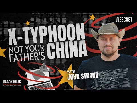 X-Typhon - Not your Father's China with John Strand