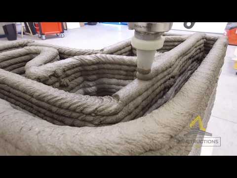 Constructions-3D : l'imprimante 3D de bâtiment grande échelle