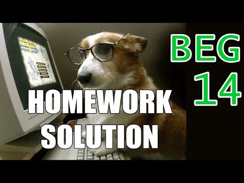 |Homework 14| Beginner C Game Programming