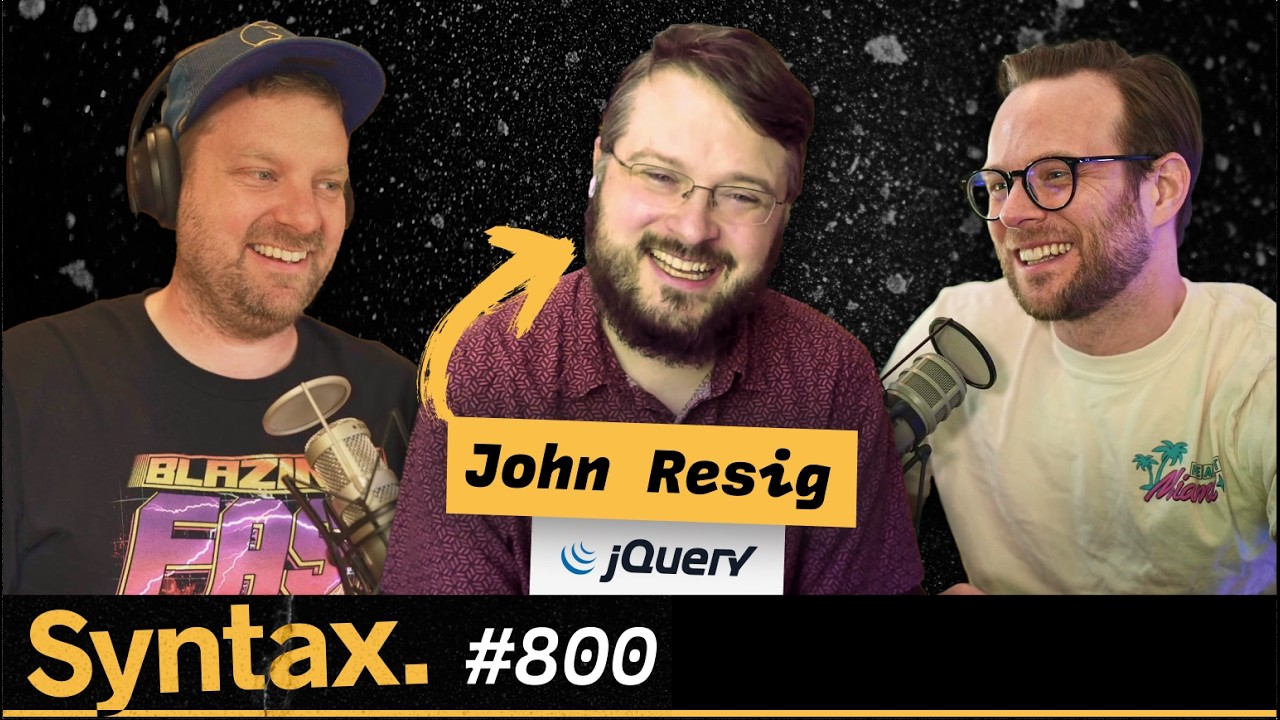 Why the jQuery Creator Uses React and Typescript - John Resig