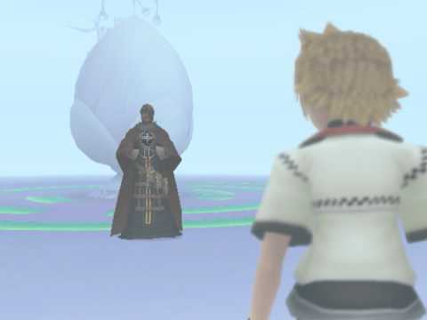 Kingdom Hearts II, English cutscene: 98 - DiZ, the Servant of the World - HD 720p