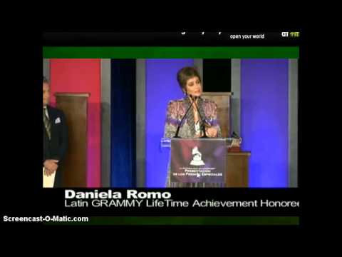 Daniela Romo [Latin Grammy 2012]
