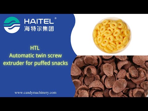 🌟 Introducing the Ultimate Snack Game Changer: Automatic Twin Screw #Extruder for #PuffedSnacks ! 🌟