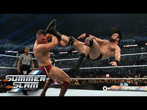 Gunther vs. Drew McIntyre - Intercontinental Championship Match: SummerSlam 2023 Highlights