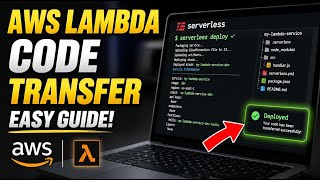 How to transfer AWS Lambda code using Serverless Framework - Easy Tutorial