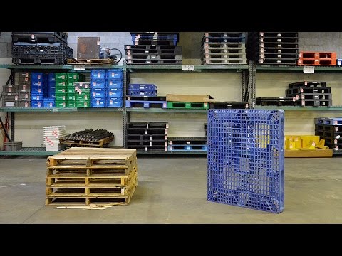 Plastic Pallets Versus Standard Wood Pallets