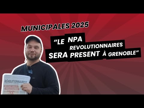 Intervention de Baptiste Anglade à propos de la campagne municipale à Grenoble