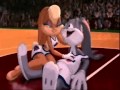Space Jam-Bugs Bunny and Lola Bunny collab w ...