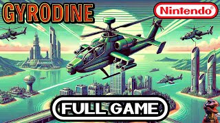Gyrodine 1986 | NES Longplay | Classic Retro Gameplay | No Commentary