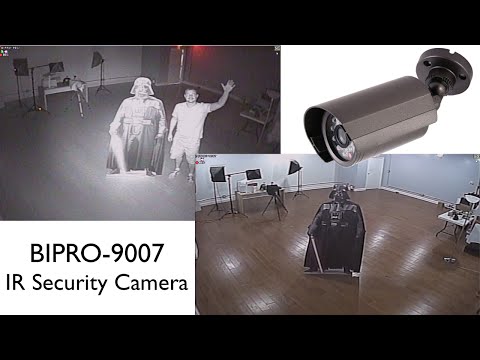 Infrared security camera