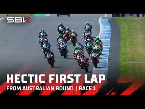 Verpasse nicht die erste Runde von Rennen 1 🧨 | 2026 #AustralianWorldSBK 🇦🇺