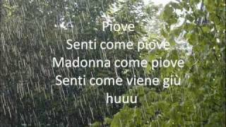 Jovanotti - Piove + Testo