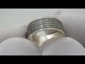 Відео огляд Срібна каблучка 356кю