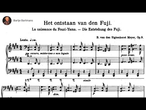 Bernhard van den Sigtenhorst Meyer - 6 Views on Mt. Fuji, Op. 9 (1919)