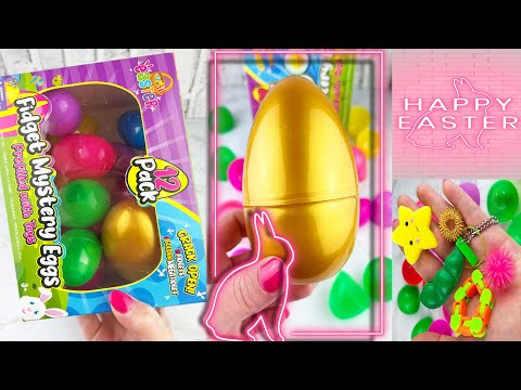 Opening Easter Eggs with Fidgets Inside!