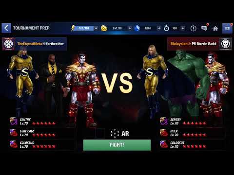 MFF Luke Cage gameplay in Alliance Tournament