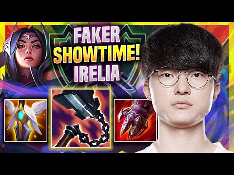 FAKER SHOWTIME WITH IRELIA IN EUW SOLOQ! - T1 Faker Plays Irelia MID vs Sylas!